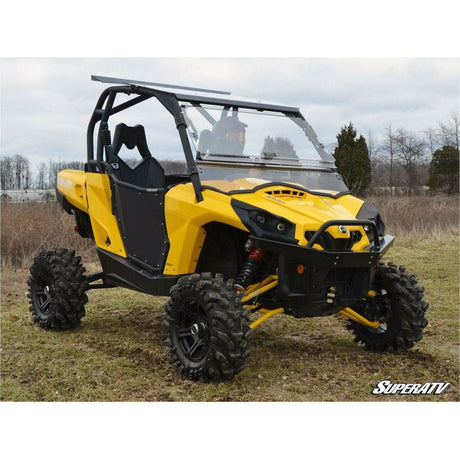 Can Am Commander Scratch Resistant Flip Windshield | SuperATV