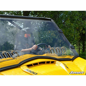 SuperATV Can Am Commander Scratch Resistant Vented Full Windshield