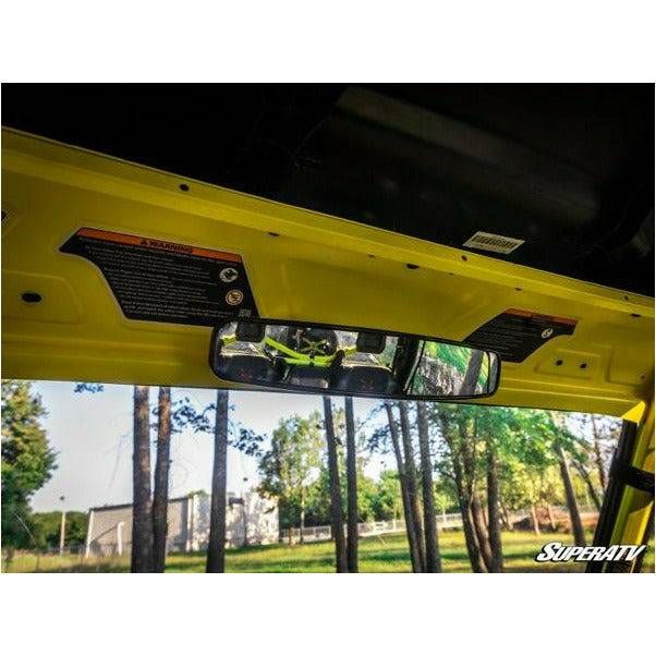 Can Am Defender Curved Rear View Mirror | SuperATV