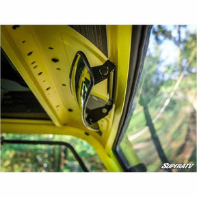 SuperATV Can Am Defender Curved Rear View Mirror