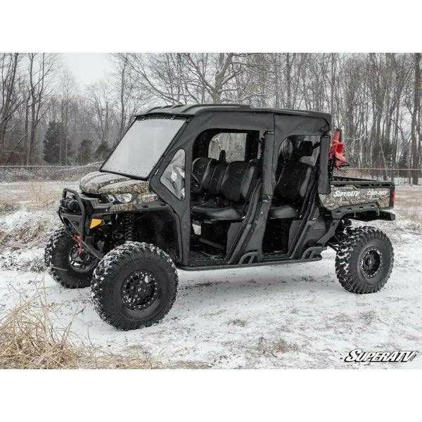 SuperATV Can Am Defender MAX 4-Seat Primal Soft Cab Enclosure Doors