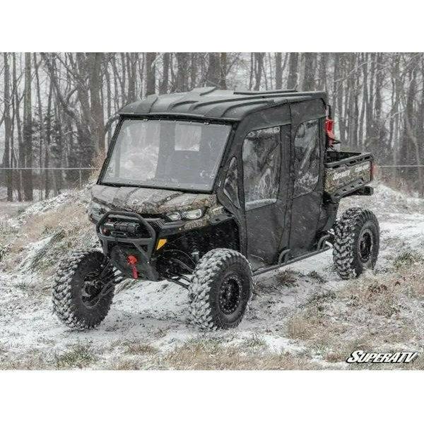 SuperATV Can Am Defender MAX 4-Seat Primal Soft Cab Enclosure Doors