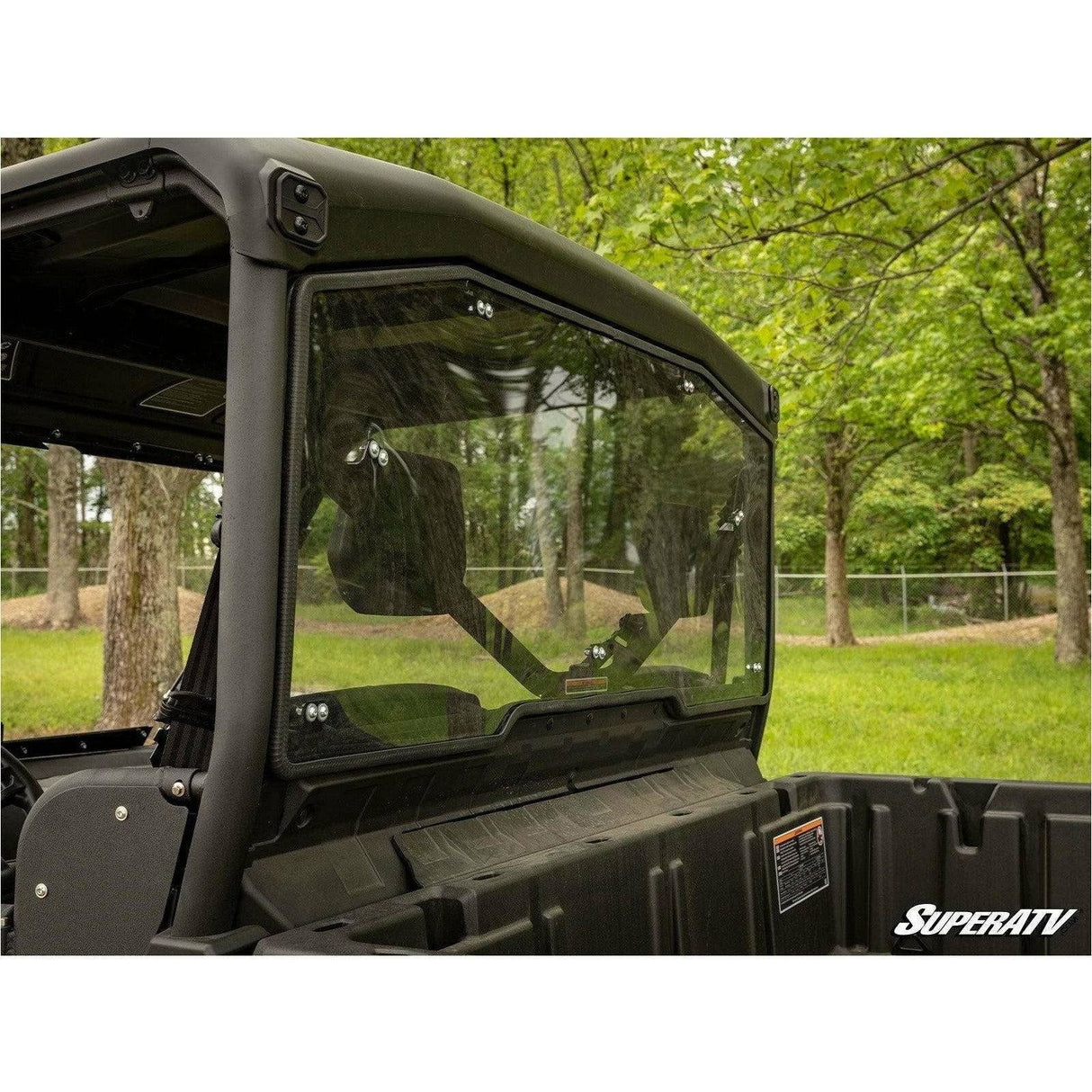 Can Am Defender Rear Windshield | SuperATV