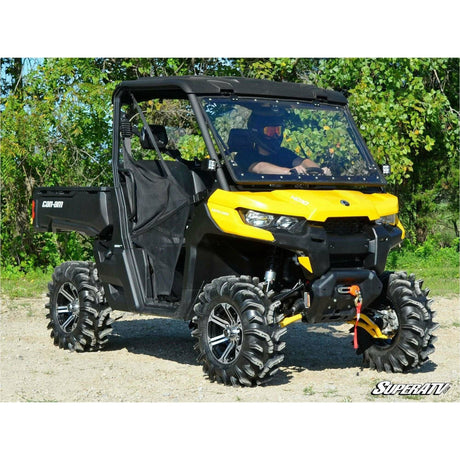 Can Am Defender Scratch Resistant Flip Windshield | SuperATV