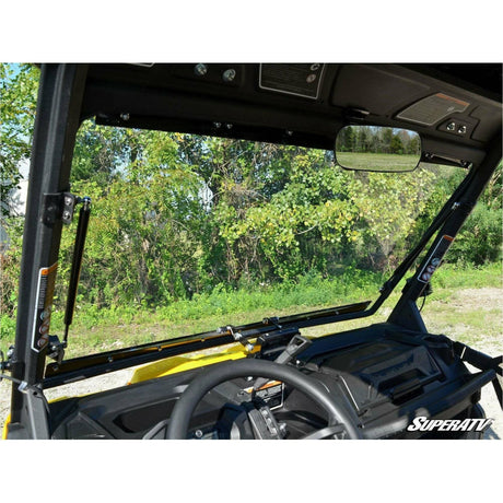 Can Am Defender Scratch Resistant Flip Windshield | SuperATV