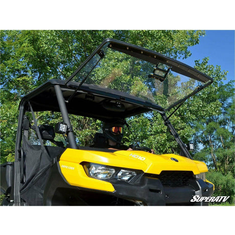 Can Am Defender Scratch Resistant Flip Windshield | SuperATV