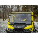 Can Am Defender Scratch Resistant Vented Full Windshield | SuperATV