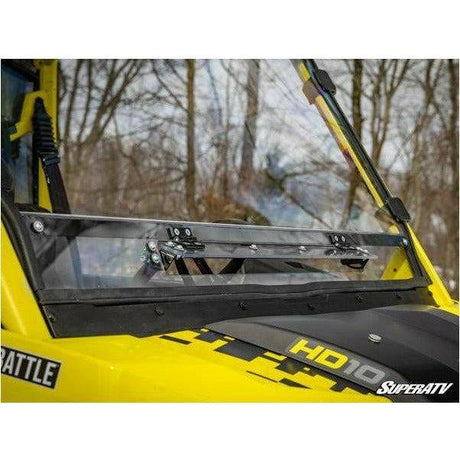 Can Am Defender Scratch Resistant Vented Full Windshield | SuperATV