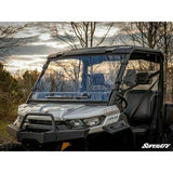 Can Am Defender Scratch Resistant Vented Full Windshield | SuperATV