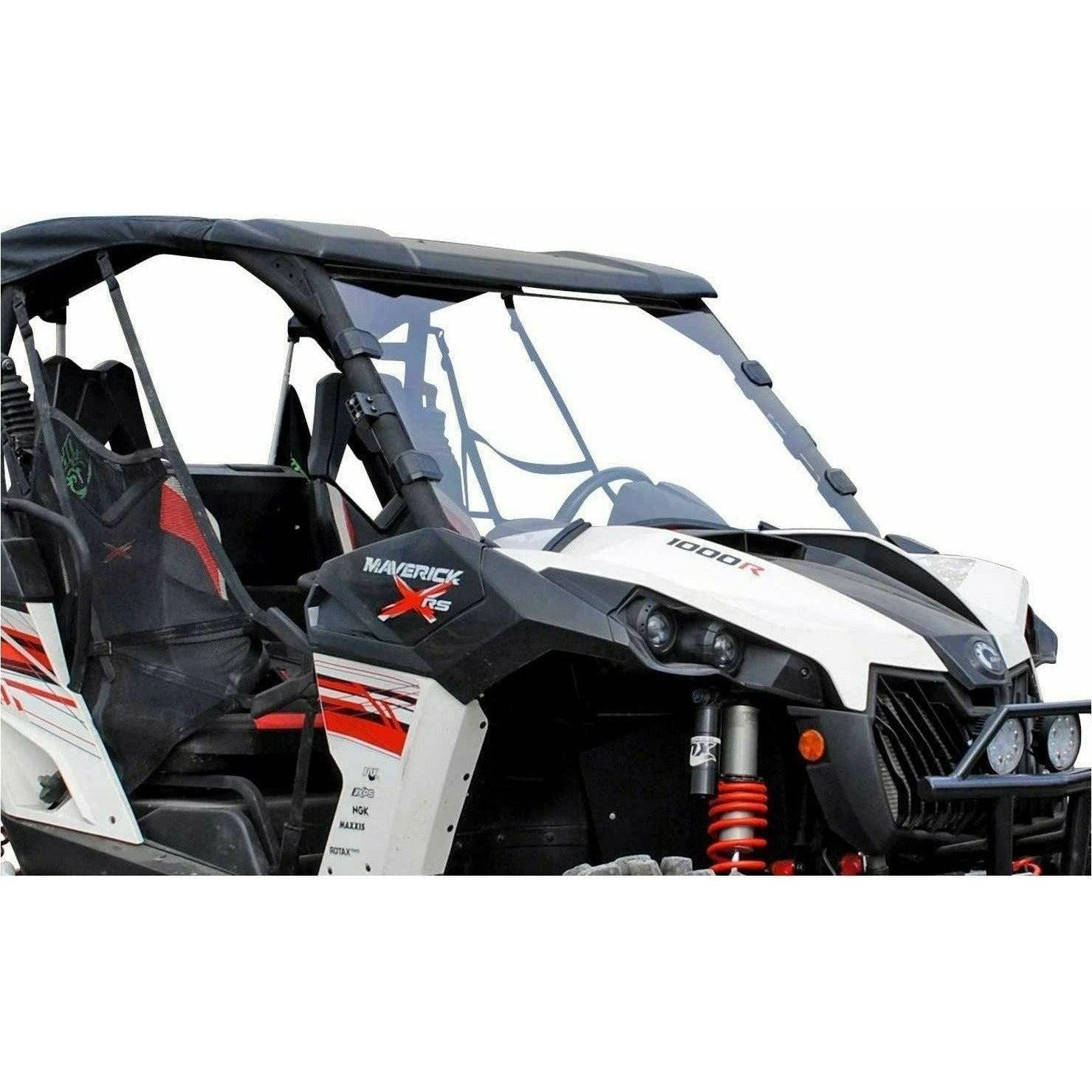 Can Am Maverick Scratch Resistant Full Windshield | SuperATV