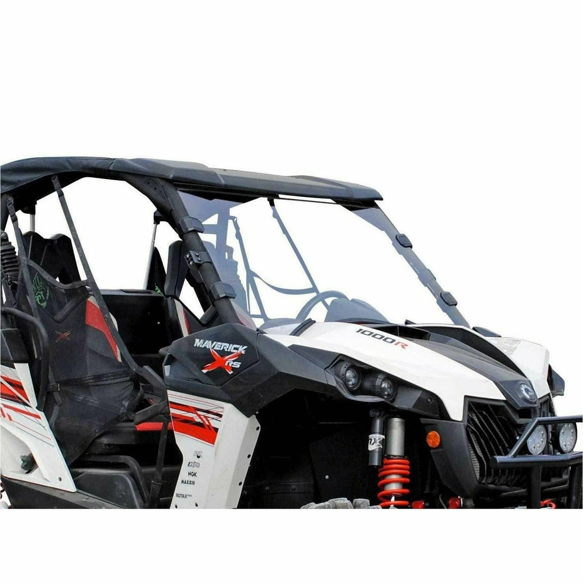 Can Am Maverick Scratch Resistant Full Windshield - Kombustion Motorsports