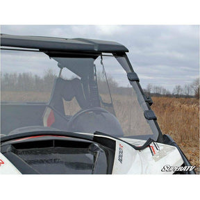 Can Am Maverick Scratch Resistant Full Windshield - Kombustion Motorsports