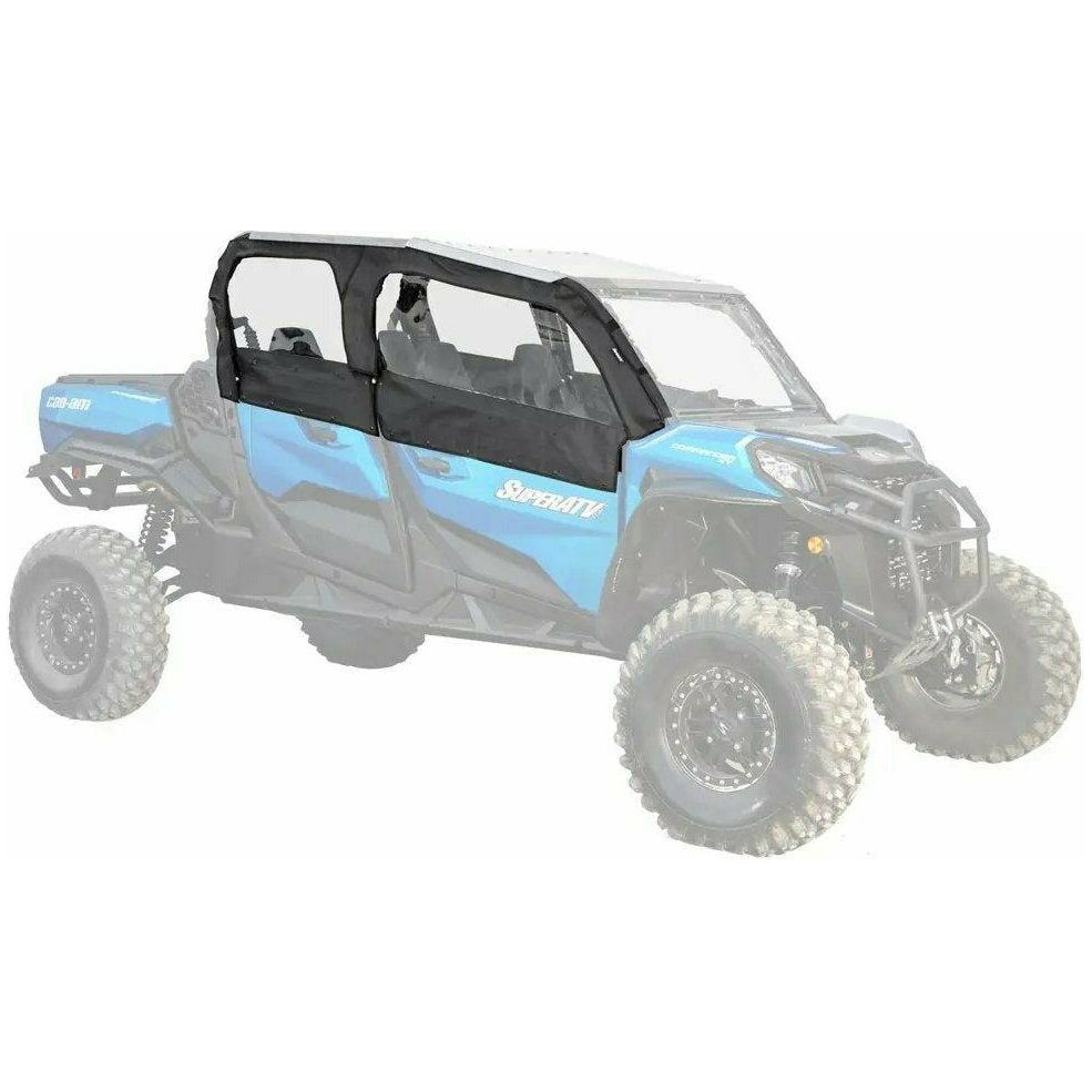 SuperATV Can Am Maverick Sport MAX 4-Door Primal Soft Cab Enclosure Upper Doors