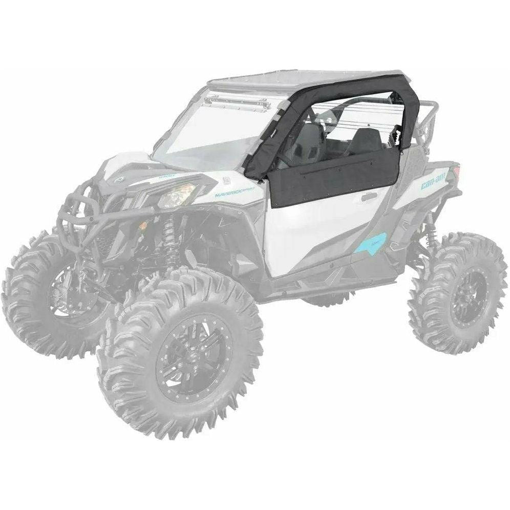 SuperATV Can Am Maverick Trail 2-Door Primal Soft Cab Enclosure Upper Doors