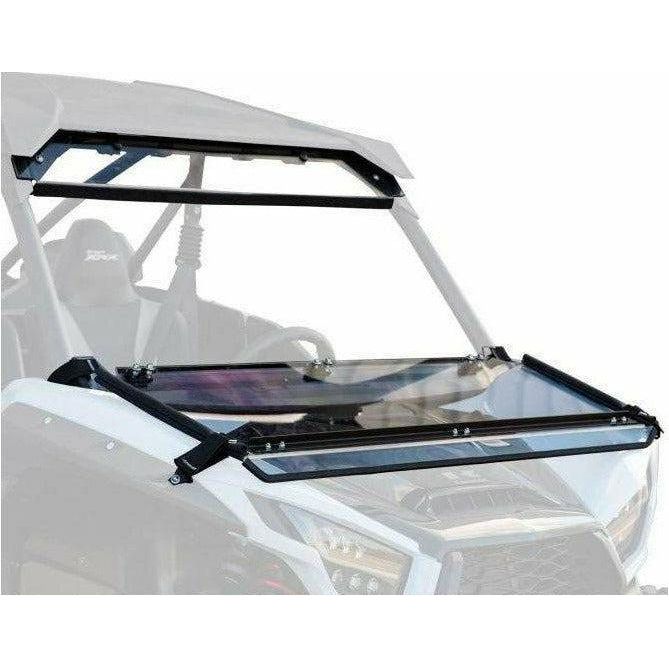 Kawasaki KRX Scratch Resistant Flip Down Windshield | SuperATV