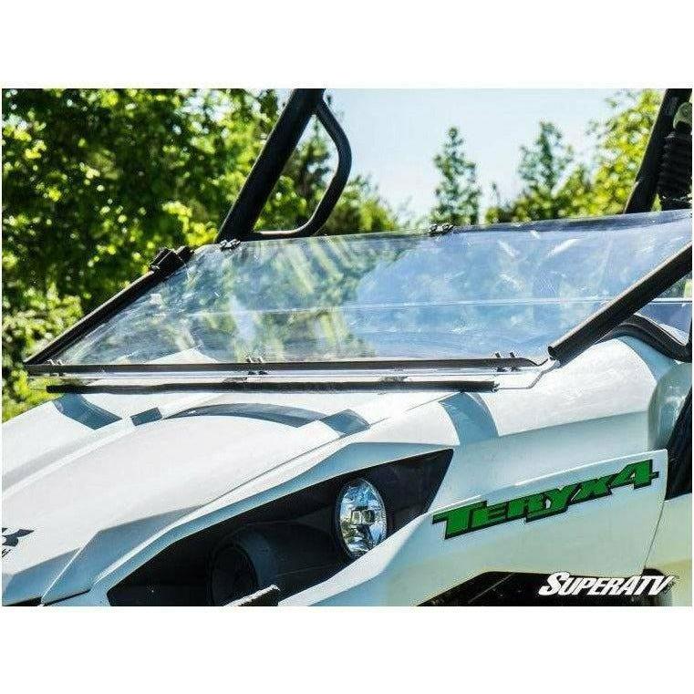 Kawasaki Teryx Scratch Resistant Flip Down Windshield | SuperATV