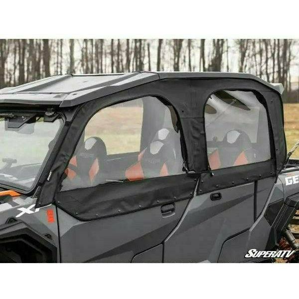 SuperATV Polaris General 1000 4-Door Primal Soft Cab Enclosure Upper Doors