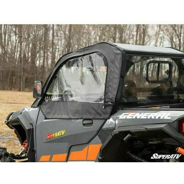 SuperATV Polaris General 1000 2-Door Primal Soft Cab Enclosure Upper Doors