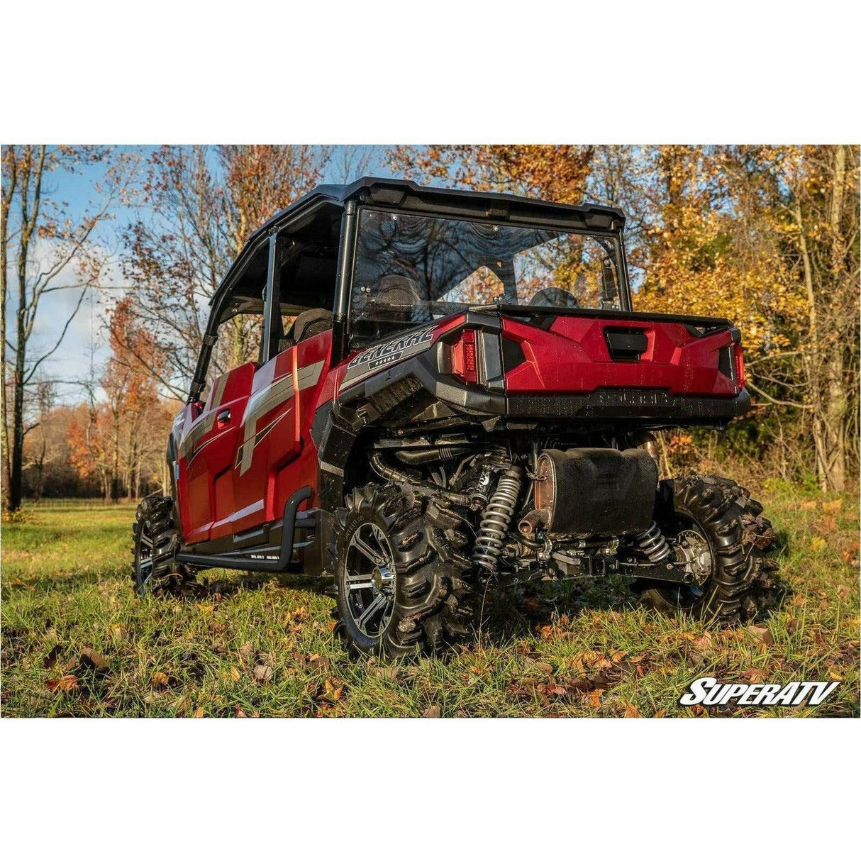 Polaris General 4 Heavy Duty Nerf Bars | SuperATV