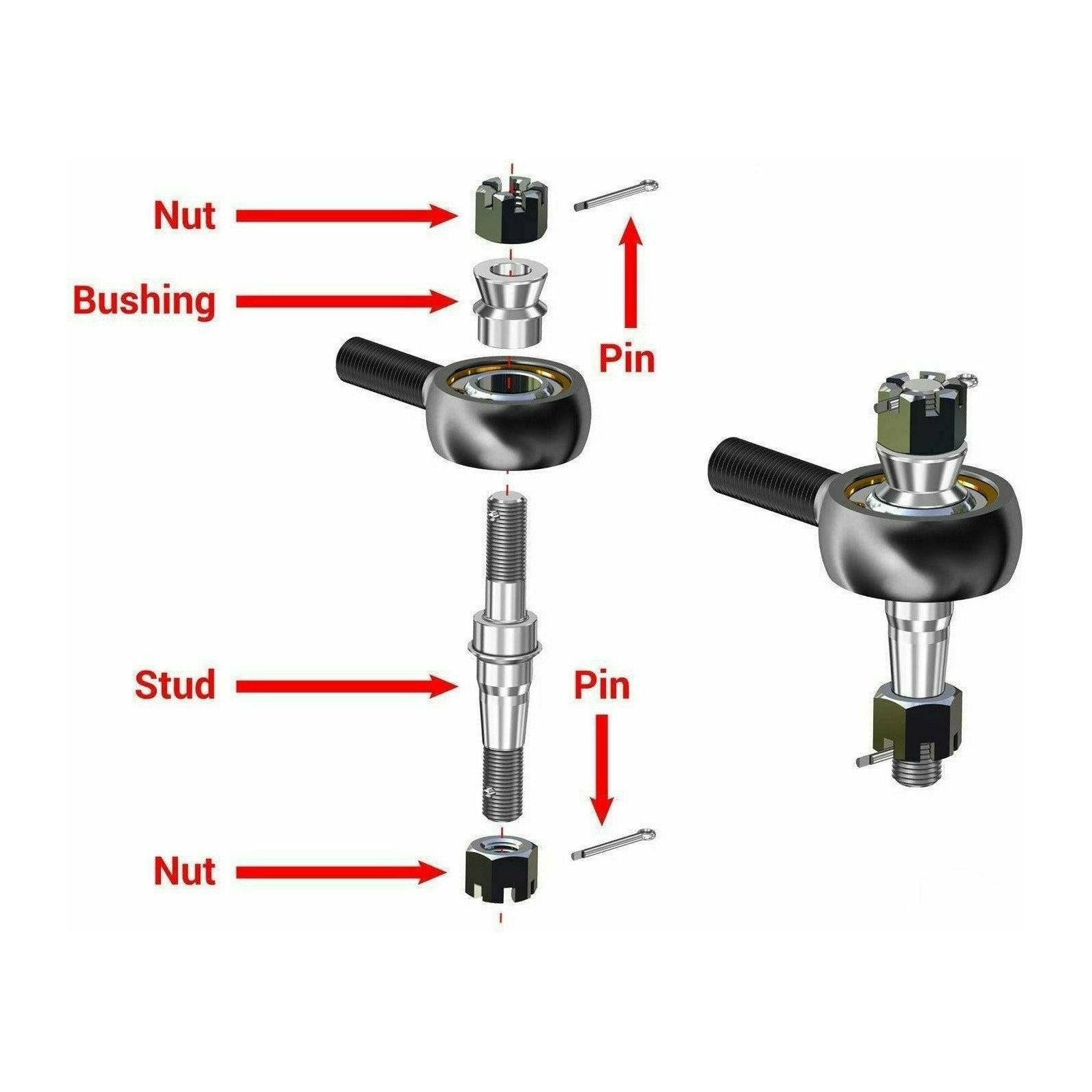 Polaris General Heavy Duty Tie Rod Kit | SuperATV