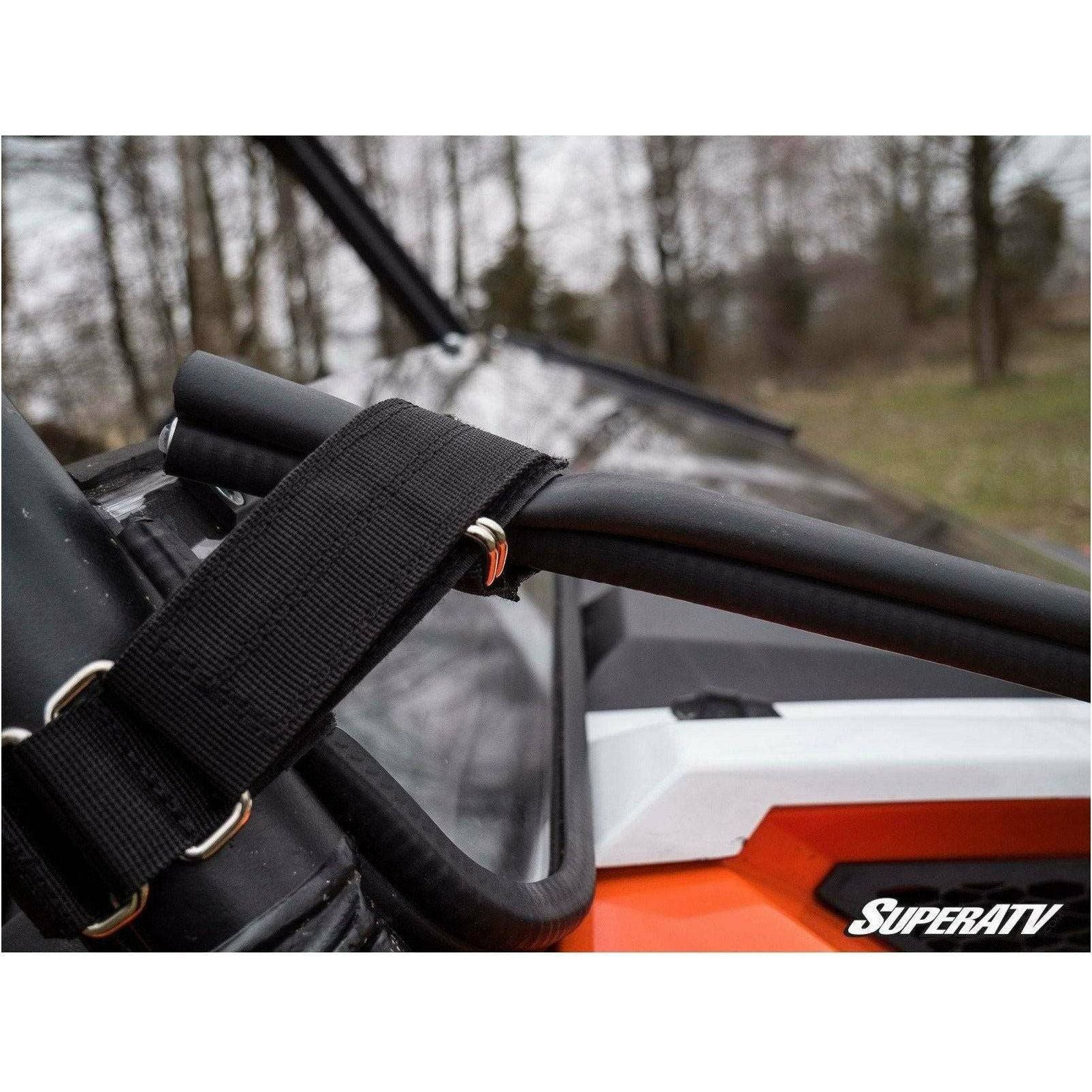 Polaris General Scratch Resistant Flip Down Windshield | SuperATV