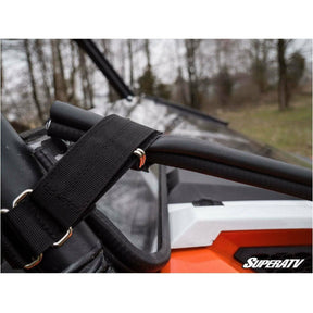 Polaris General Scratch Resistant Flip Down Windshield | SuperATV