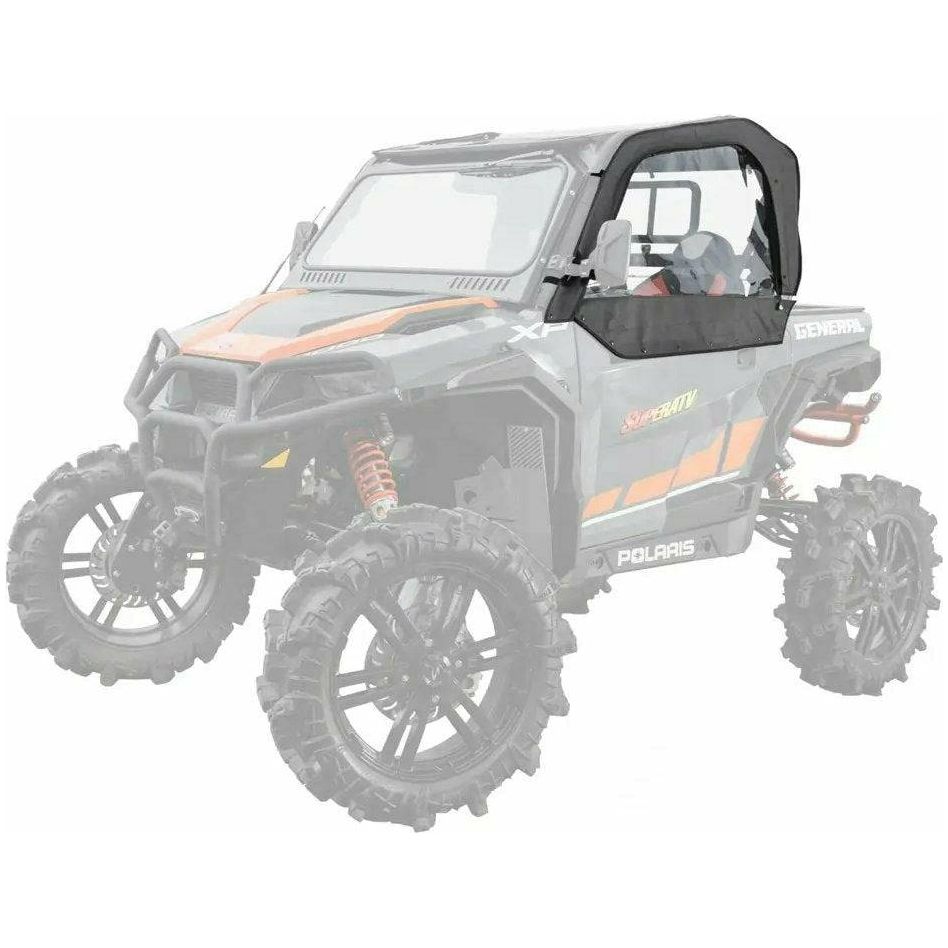 SuperATV Polaris General XP 1000 2-Door Primal Soft Cab Enclosure Upper Doors