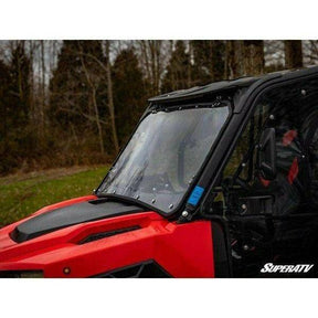 SuperATV Polaris General XP 1000 Scratch Resistant Flip Windshield