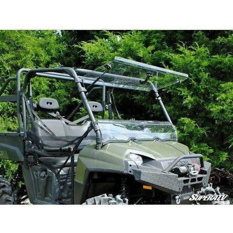 SuperATV Polaris Ranger 800 Scratch Resistant Flip Windshield