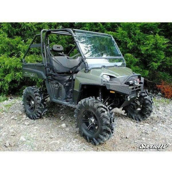 SuperATV Polaris Ranger 900 Diesel Scratch Resistant Flip Windshield