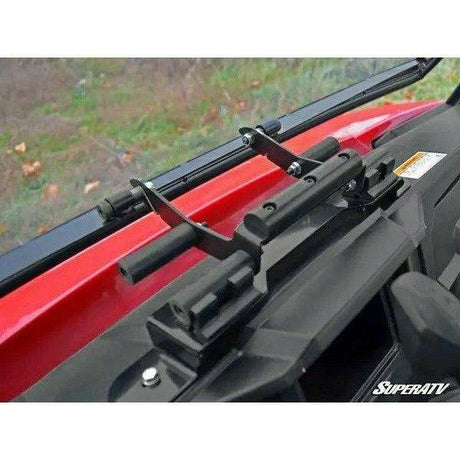 SuperATV Polaris Ranger Midsize Scratch Resistant Flip Windshield