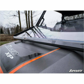 SuperATV Polaris Ranger XP 900 Scratch Resistant Flip Down Windshield