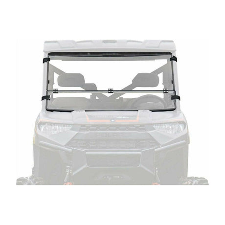 Polaris Ranger XP 900 Scratch Resistant Flip Down Windshield | SuperATV