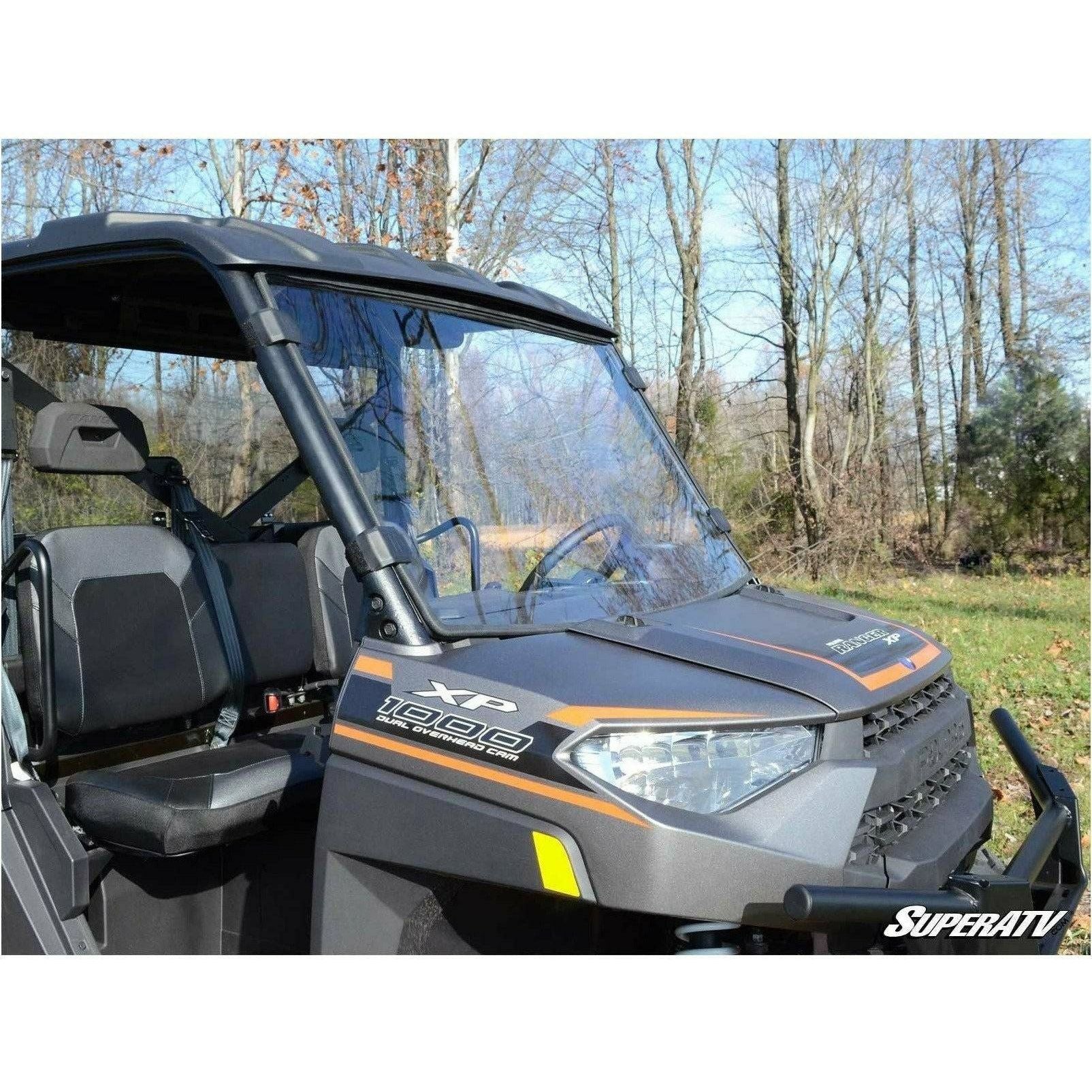 Polaris Ranger XP 900 Scratch Resistant Full Windshield | SuperATV