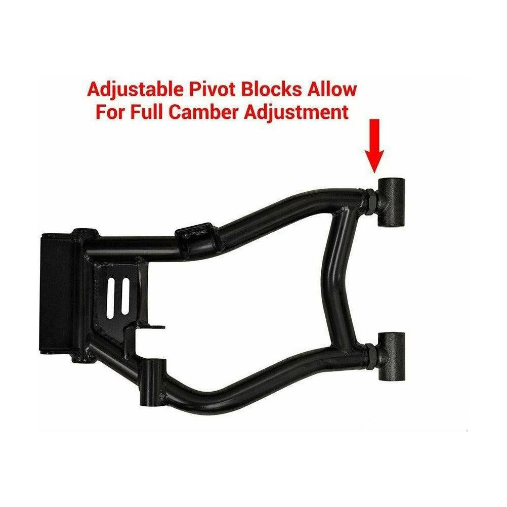 Polaris RZR 4 800 High Clearance 1.5" Rear Offset A-Arms | SuperATV
