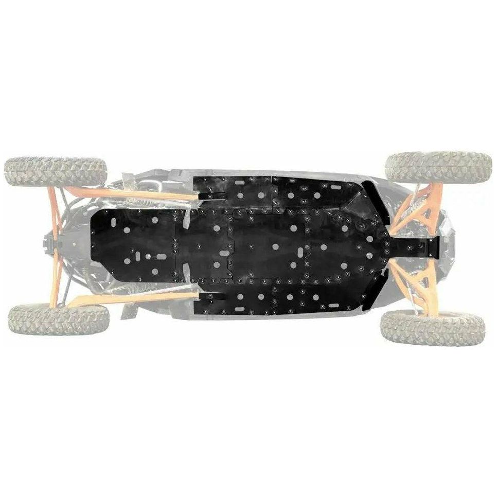 SuperATV Polaris RZR PRO R 4-Seat Full Skid Plate