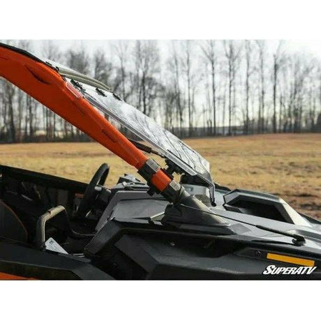 SuperATV Polaris RZR PRO R Scratch Resistant Flip Windshield