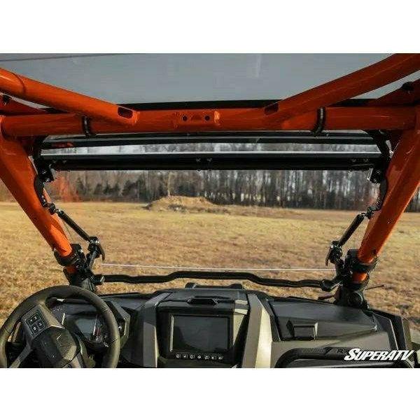 SuperATV Polaris RZR PRO R Scratch Resistant Flip Windshield