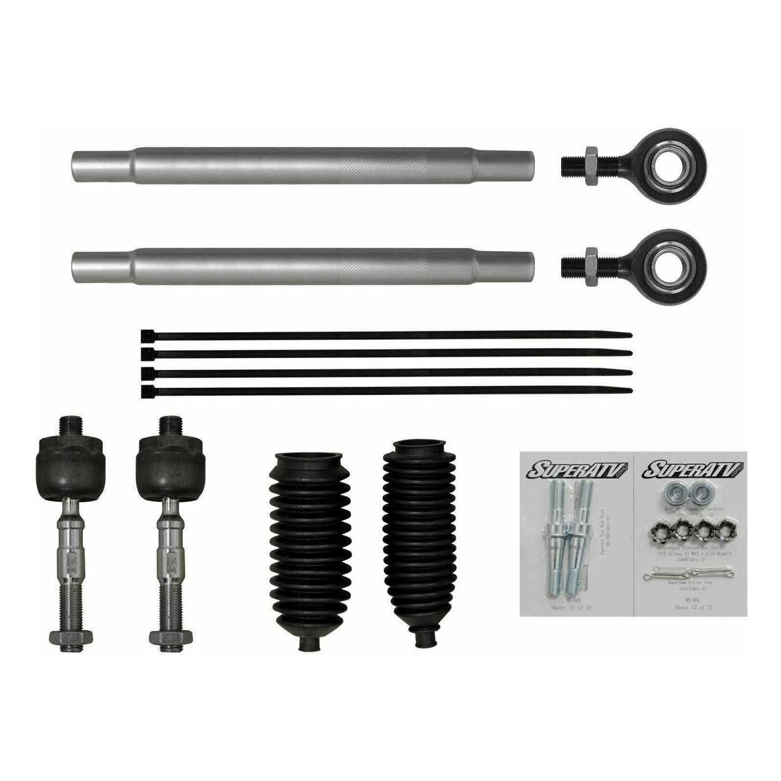 Polaris RZR S 1000 Heavy Duty Tie Rod Kit | SuperATV