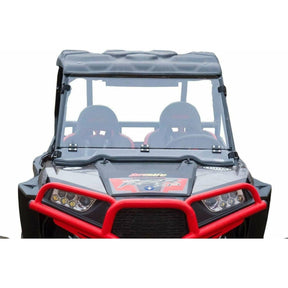 Polaris RZR S 1000 Scratch Resistant Flip Down Windshield | SuperATV