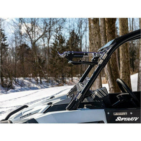 SuperATV Polaris RZR Trail 900 Scratch Resistant Flip Windshield