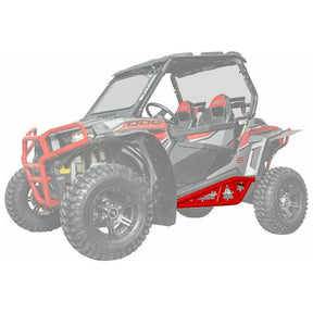 SuperATV Polaris RZR Trail S 1000 Heavy Duty Tube Rock Sliders