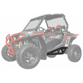 SuperATV Polaris RZR Trail S 1000 Heavy Duty Tube Rock Sliders