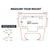 SuperATV Polaris RZR Trail S 1000 Winch Mounting Plate