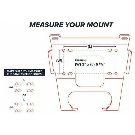 SuperATV Polaris RZR Trail S 1000 Winch Mounting Plate