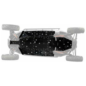 SuperATV Polaris RZR Turbo R 4-Seater Full Skid Plate