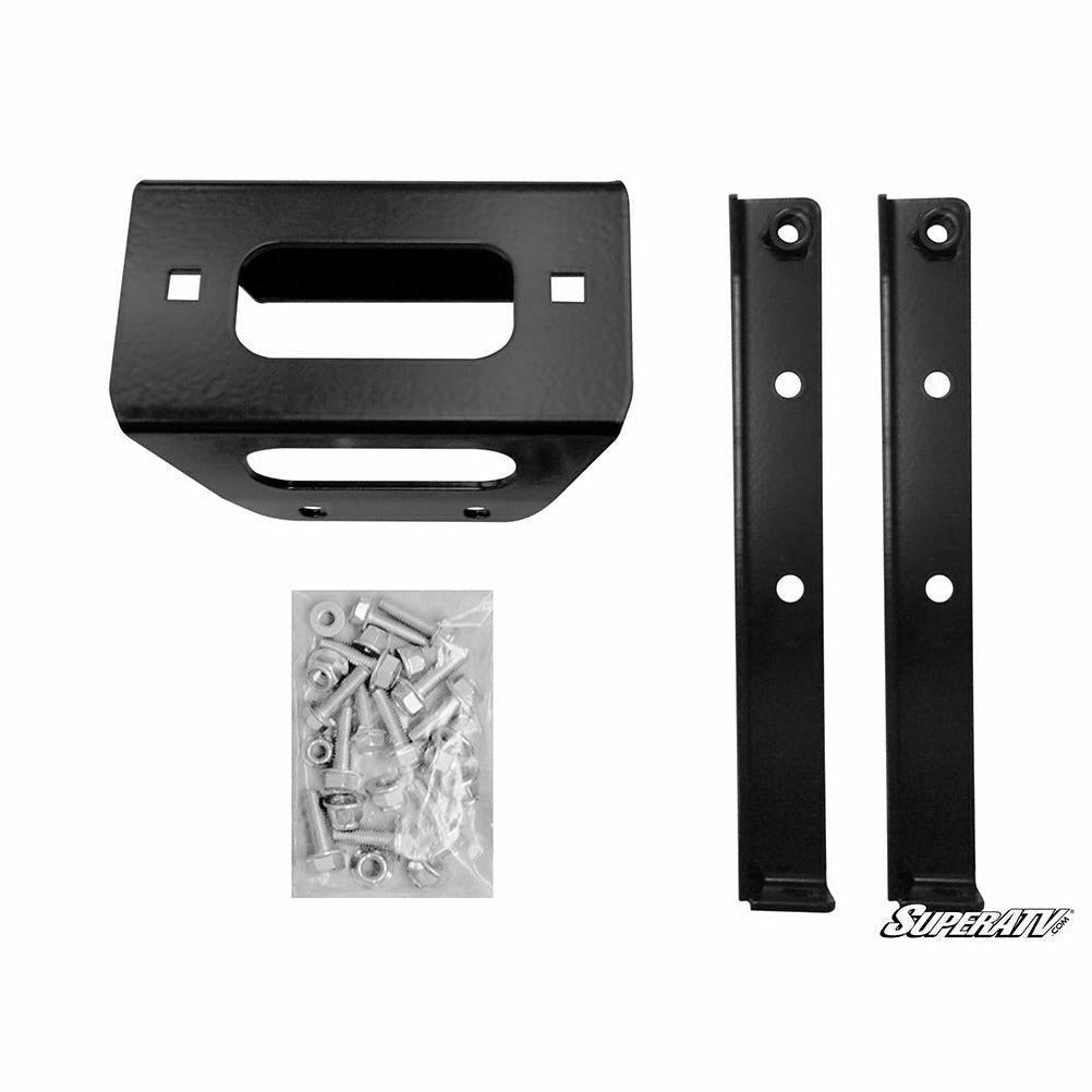 Polaris RZR Winch Mounting Plate and Winch | SuperATV