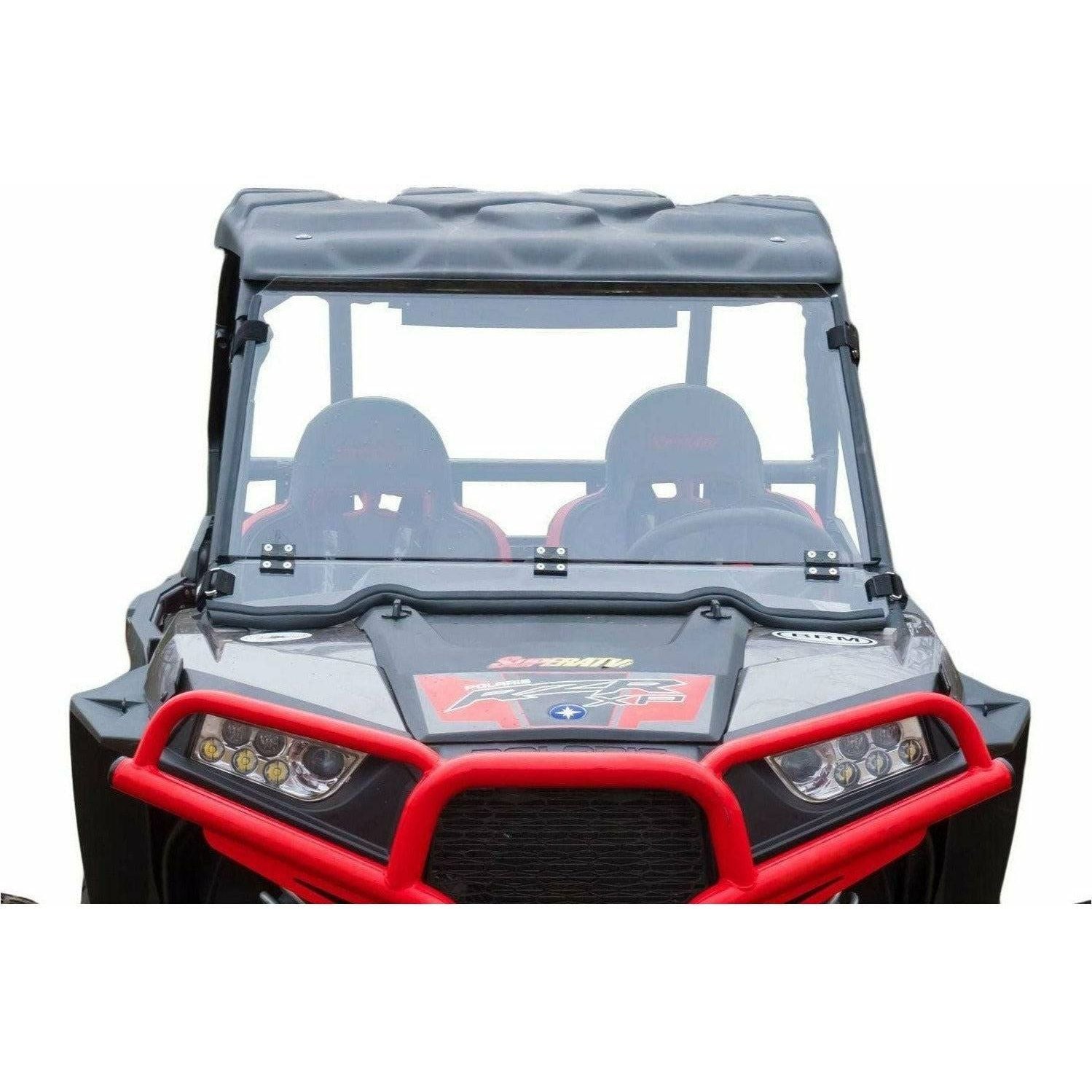 Polaris RZR XP 1000 Scratch Resistant Flip Down Windshield | SuperATV