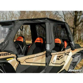 SuperATV Polaris RZR XP Turbo 4-Door Primal Soft Cab Enclosure Upper Doors