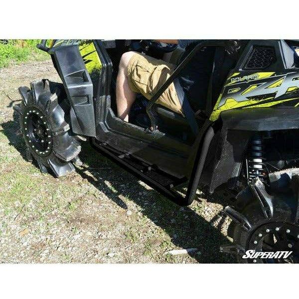 SuperATV Polaris RZR XP 900 Heavy Duty Rock Sliding Nerf Bars